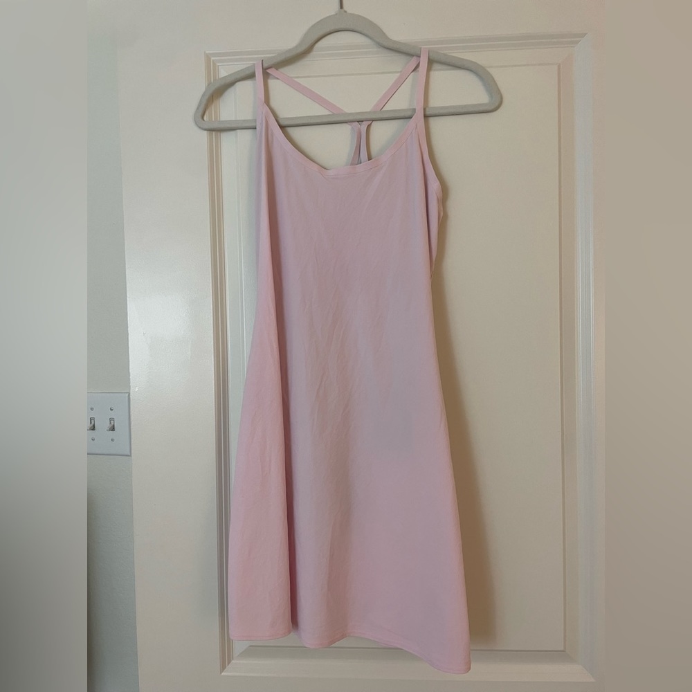 Outdoor voices pink exercise dress